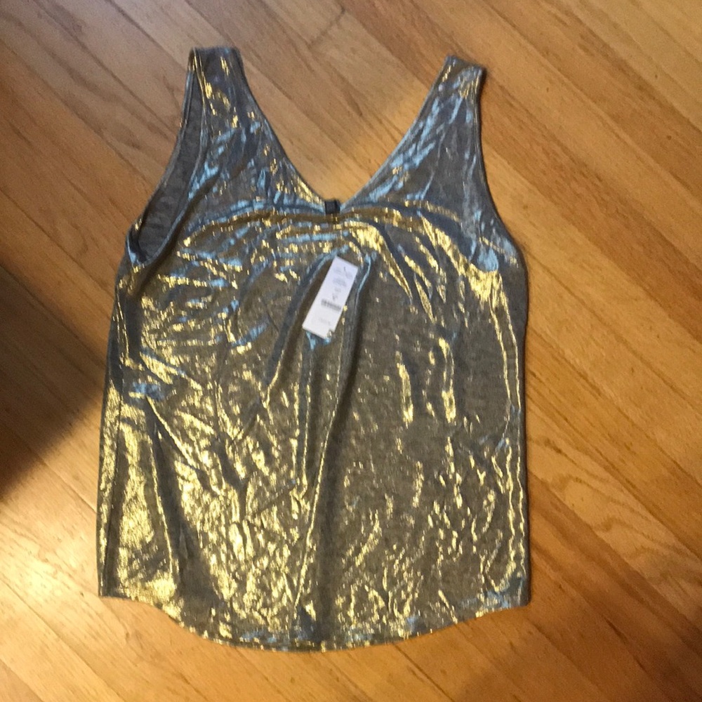 Holiday Tank can be worn v neck or regular